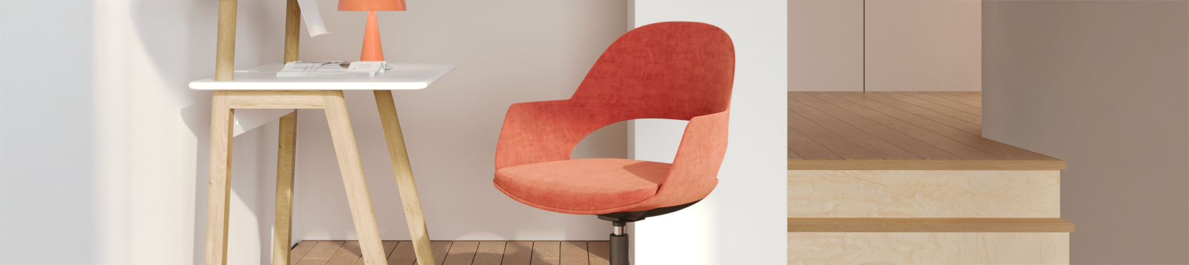 Flora Çalışma Sandalyesi