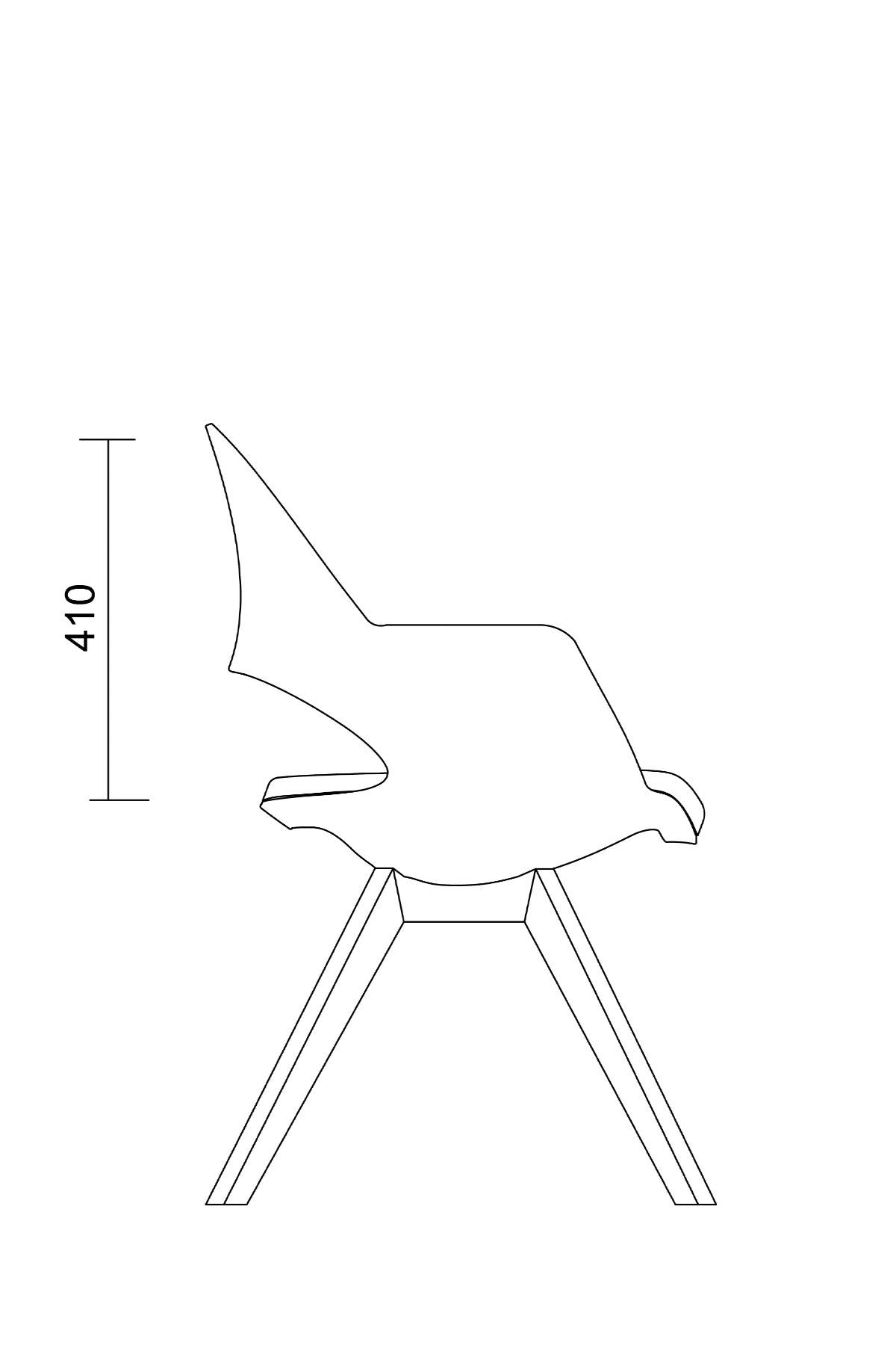 nurus FLORA Ahşap Ayak Çalışma Koltuğu  nurus