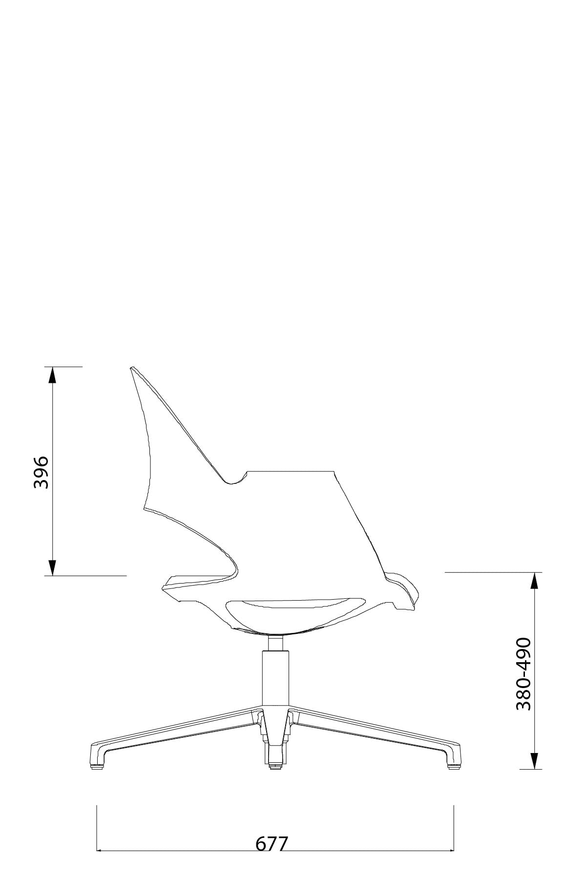 nurus FLORA Sabit Ayak Çalışma Koltuğu  nurus