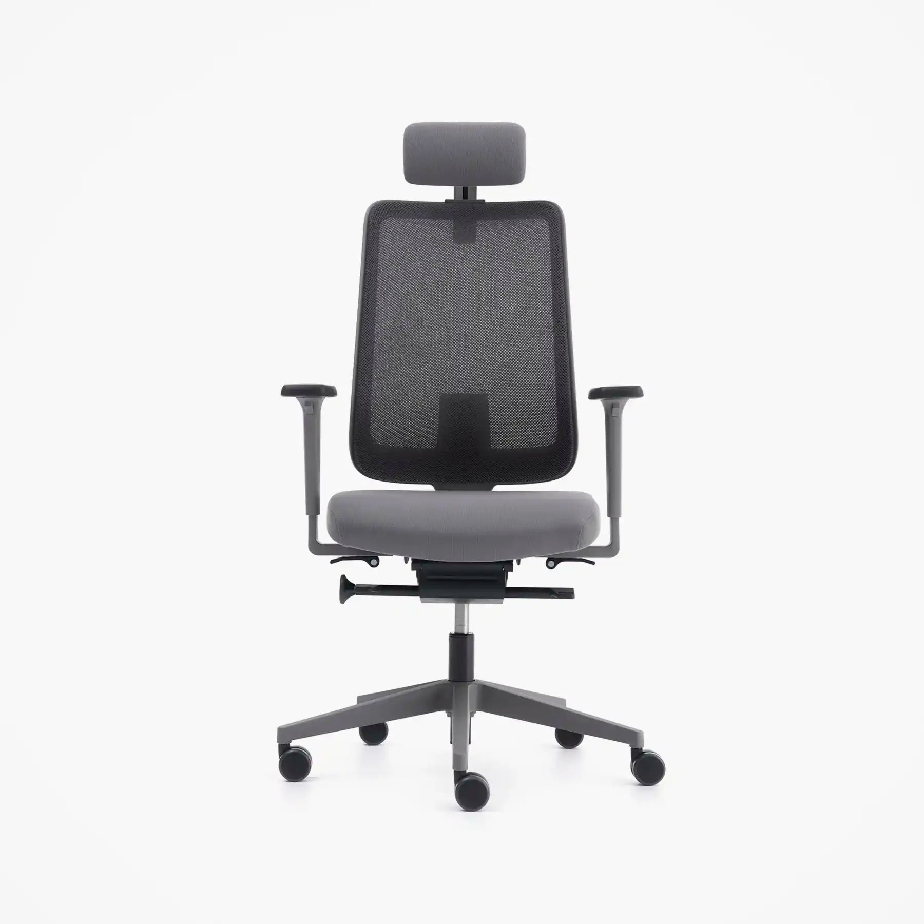 Mou Pro Personal Çalışma Sandalyesi - Başlıklı - Antrasit