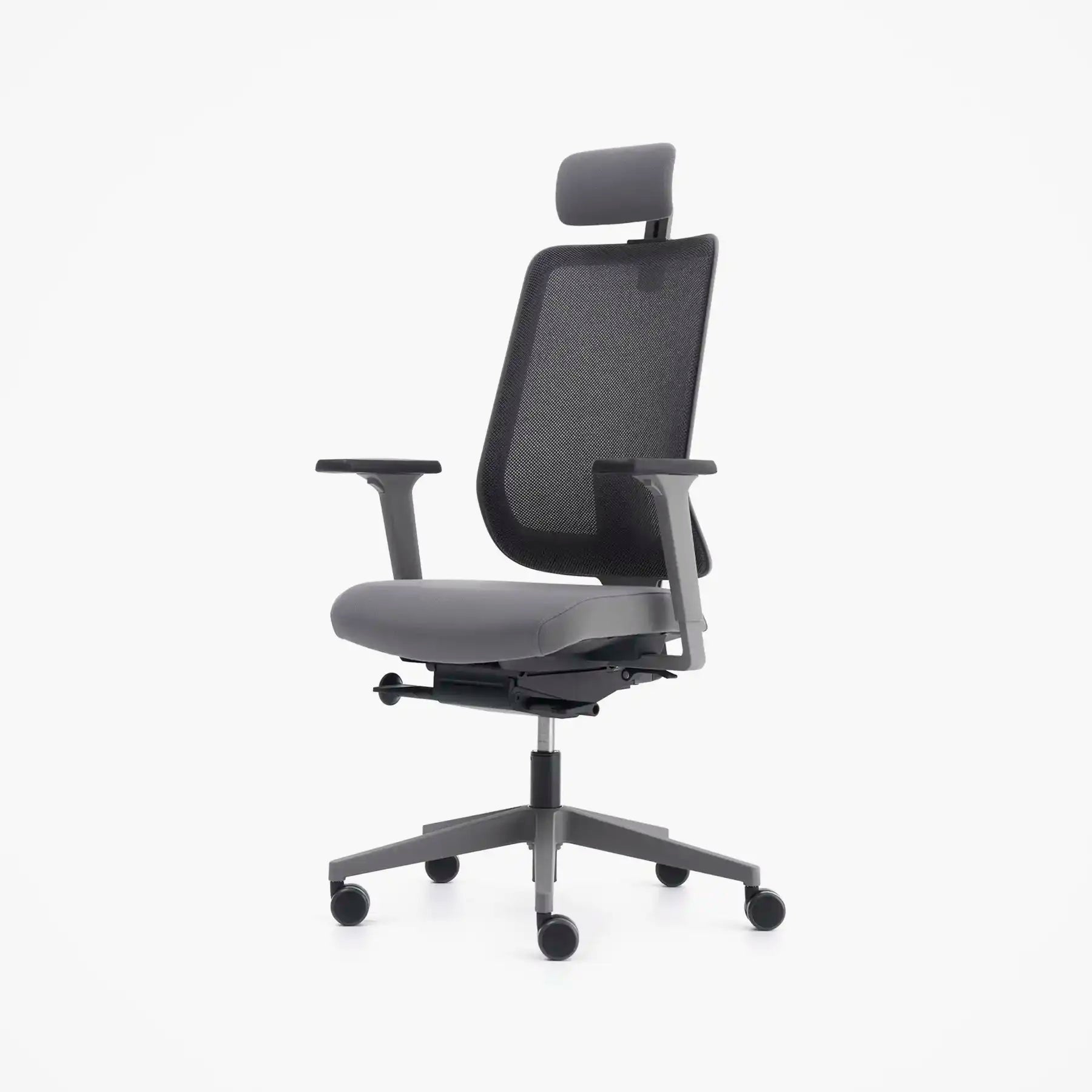 Mou Pro Personal Çalışma Sandalyesi - Başlıklı - Antrasit