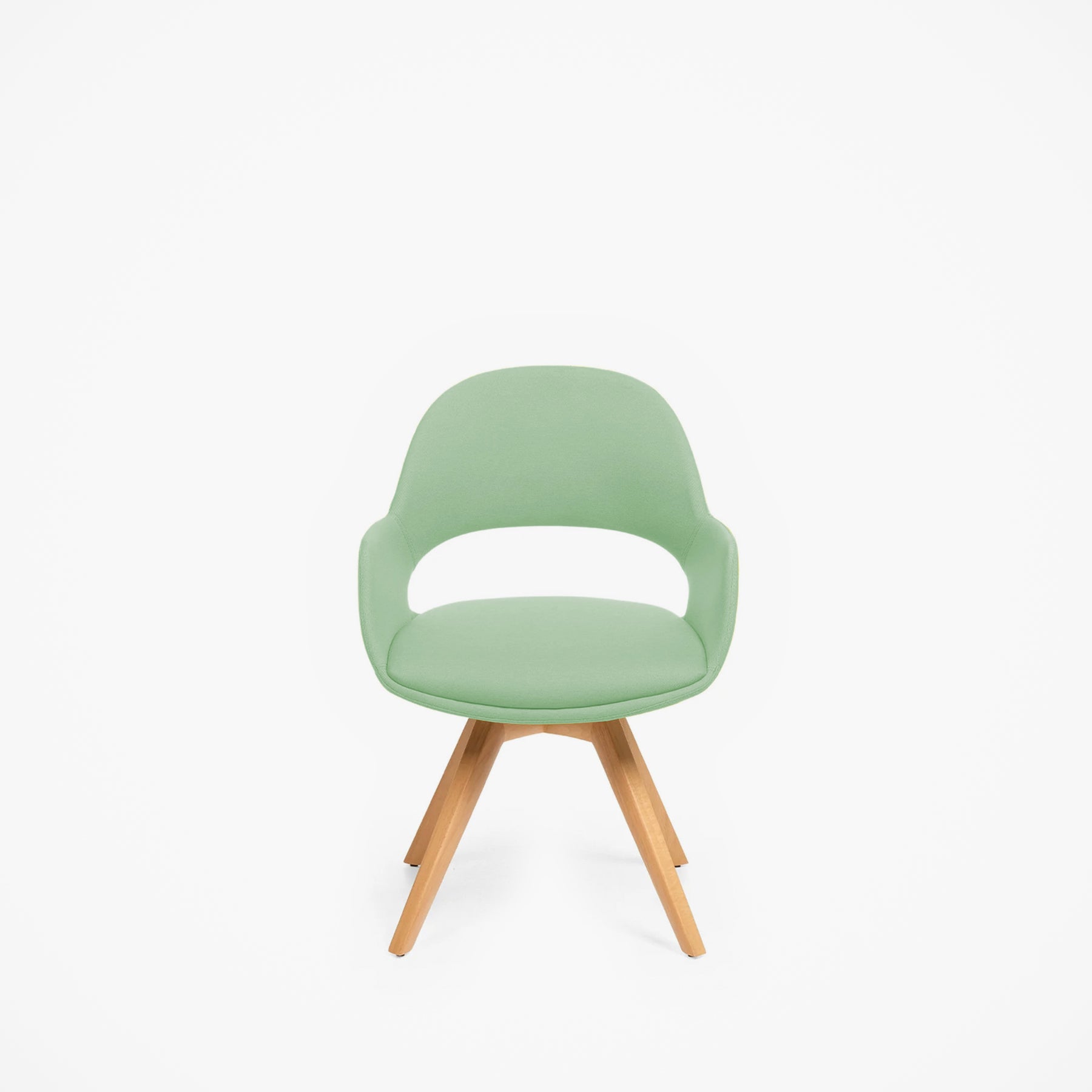 Flora Çalışma Sandalyesi - Ahşap Ayak