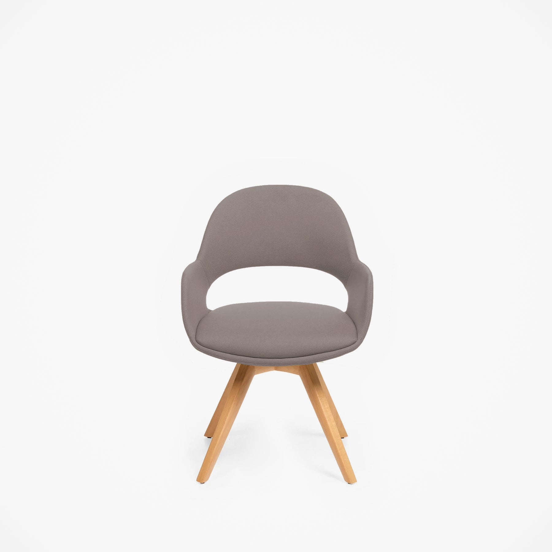 Flora Çalışma Sandalyesi - Ahşap Ayak