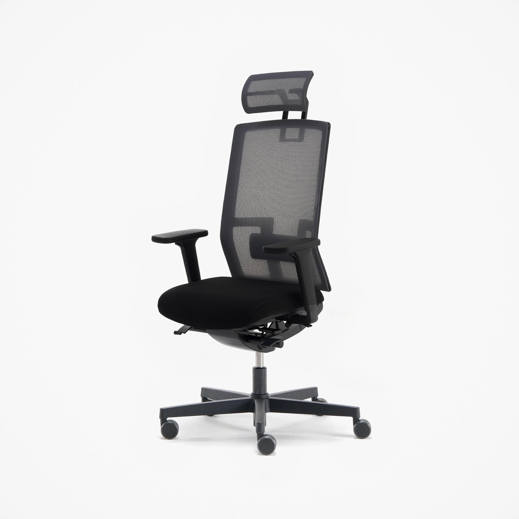 Me Too Çalışma Sandalyesi - Başlıklı - Siyah