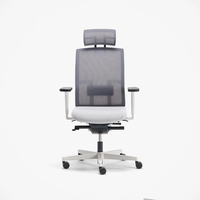 Me Too Çalışma Sandalyesi - Başlıklı - Gri