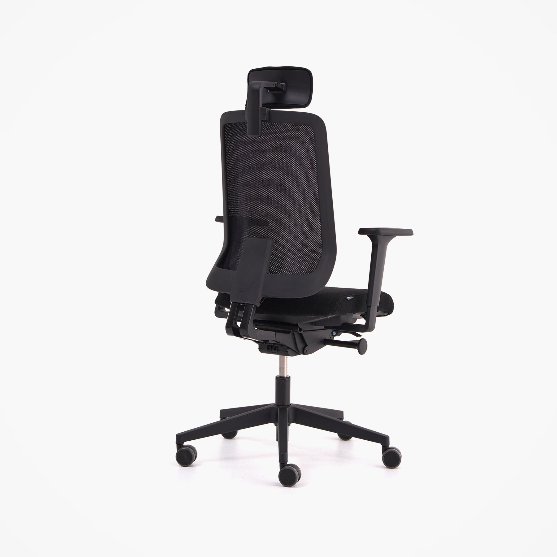 Mou Pro Personal Çalışma Sandalyesi - Başlıklı - Siyah