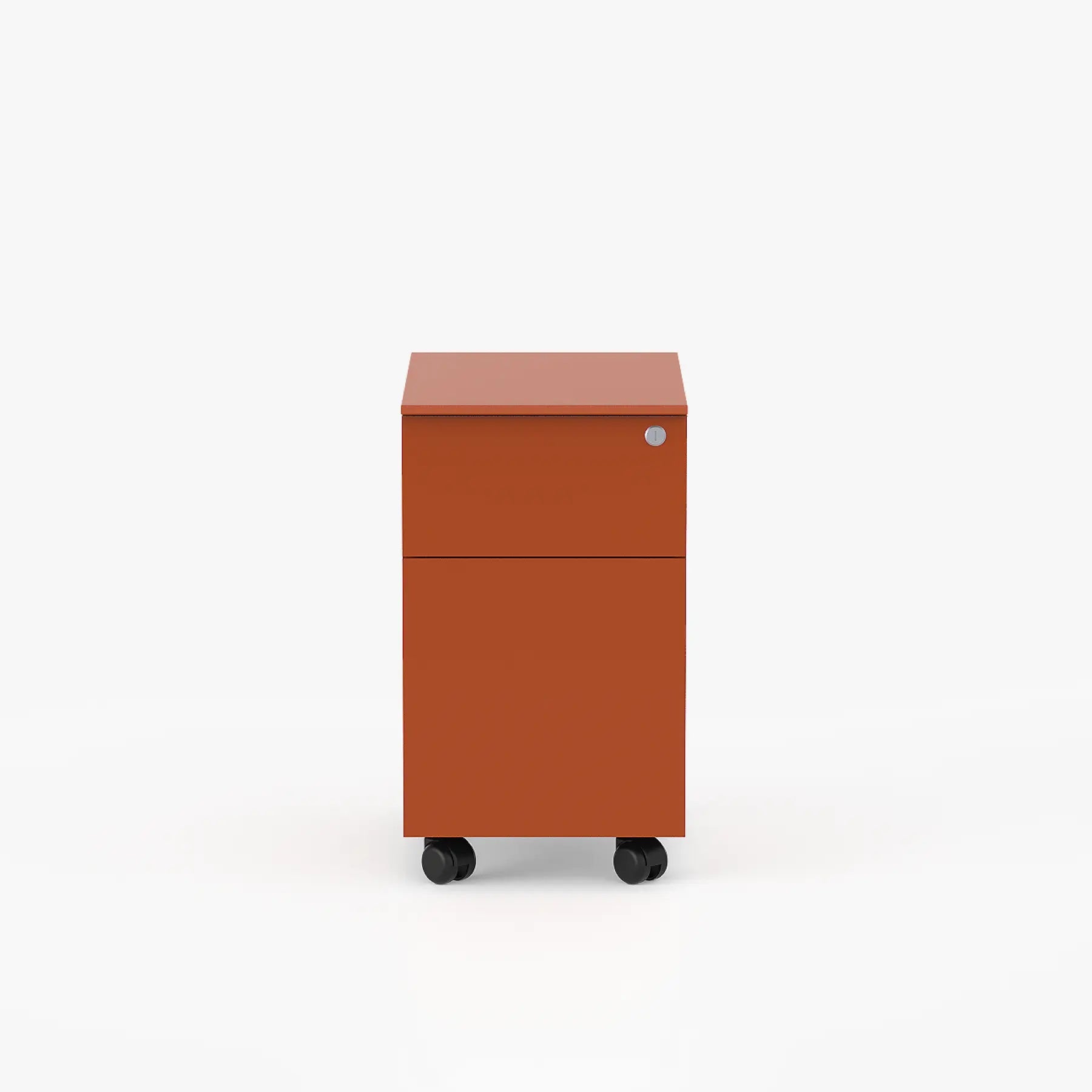 Cube İki Çekmeceli Metal Komodin