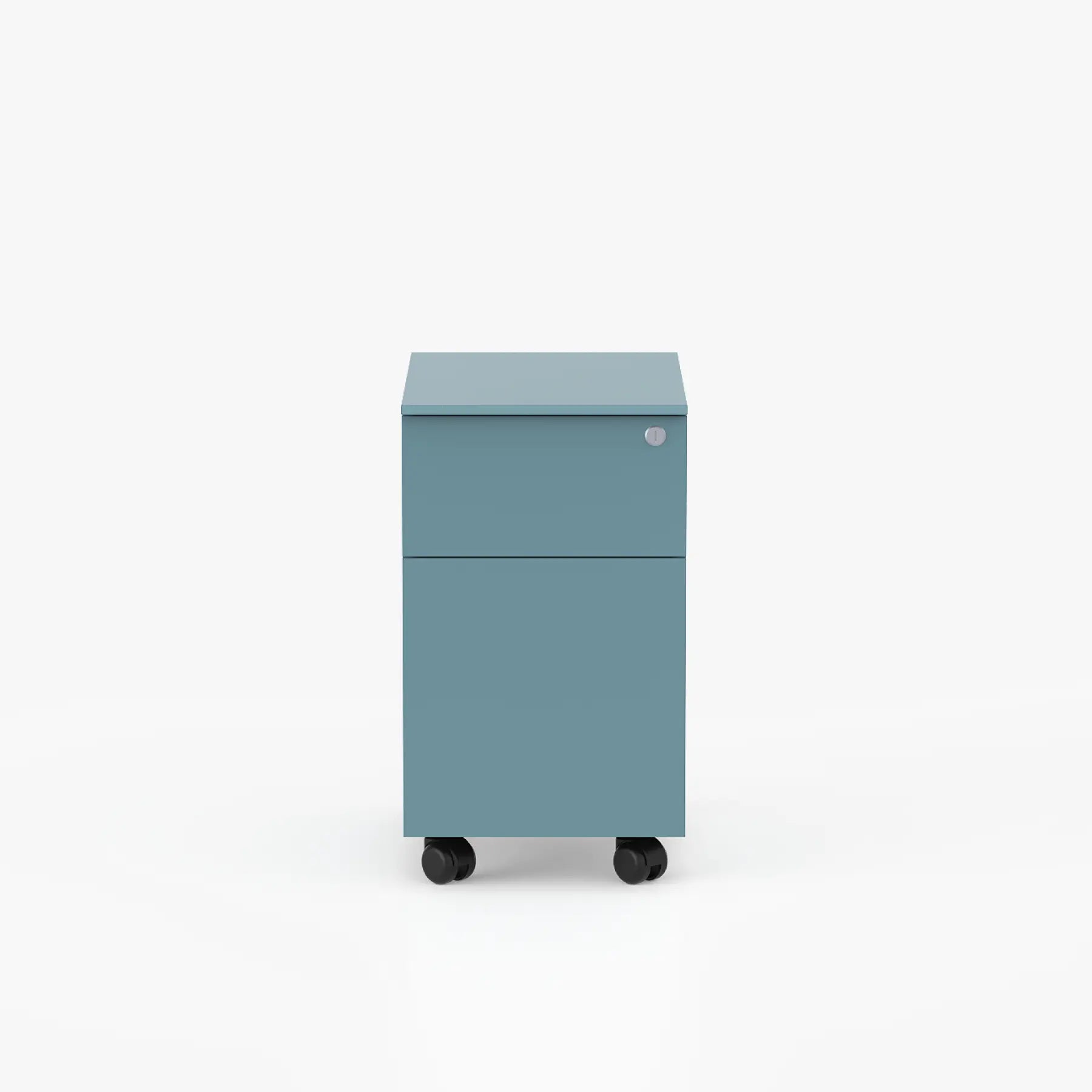 Cube İki Çekmeceli Metal Komodin