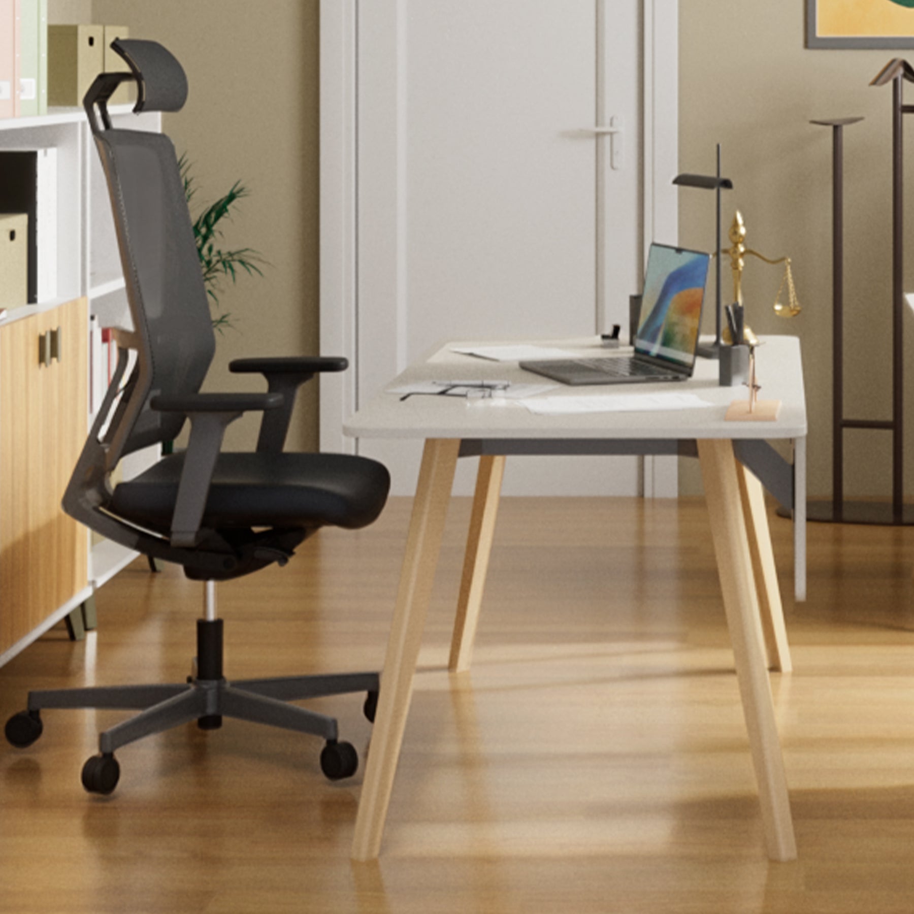 Pila Wood Çalışma Masası