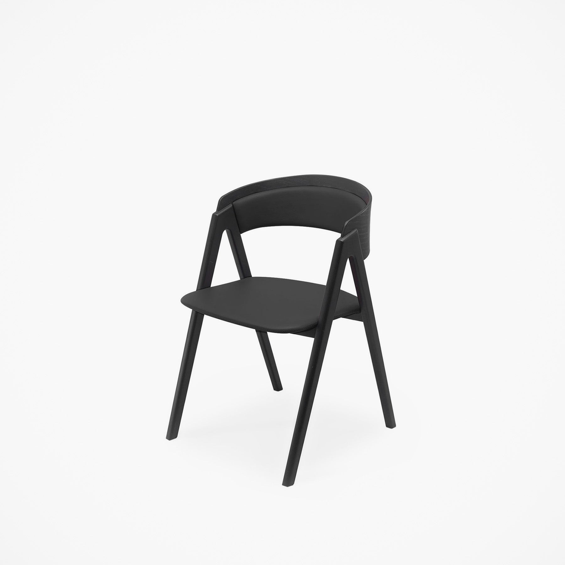 Fresco Deri Ahşap Sandalye