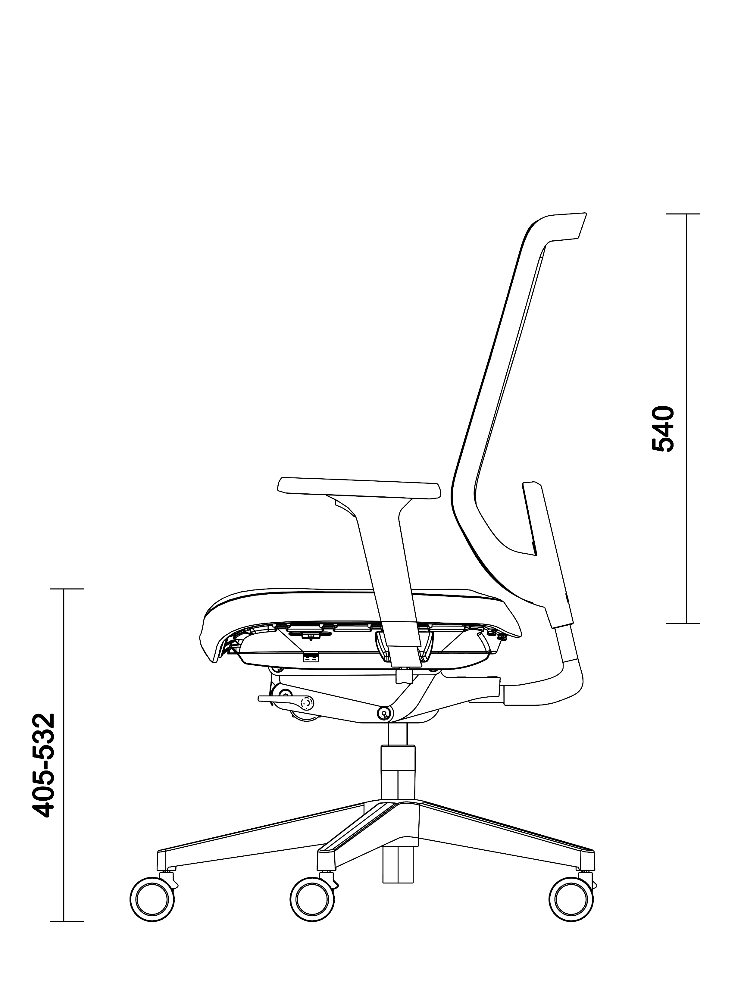 nurus MOU Pro Support Gri Çalışma Koltuğu  nurus