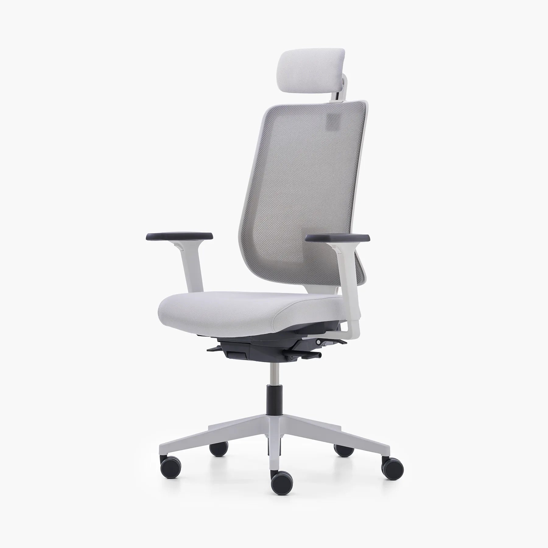 Mou Pro Dynamic Çalışma Sandalyesi - Başlıklı - Gri