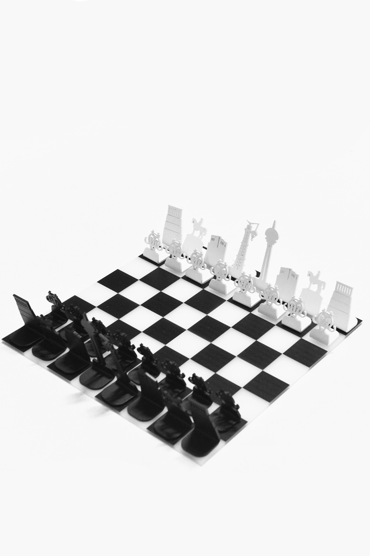 nurus BAŞKENT Metal Satranç Takımı  nurus