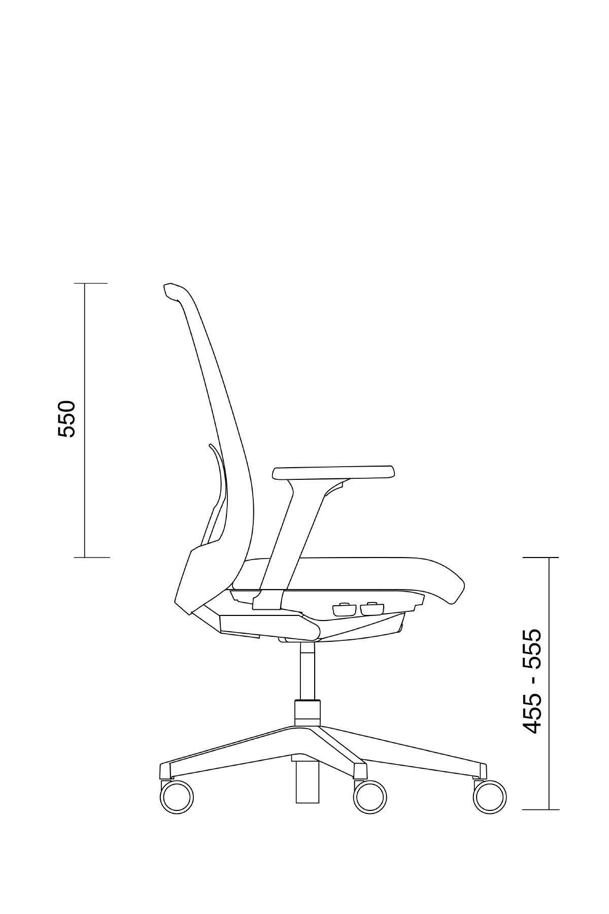 nurus AIR Dyna Support Plus Gri Çalışma Koltuğu  nurus   