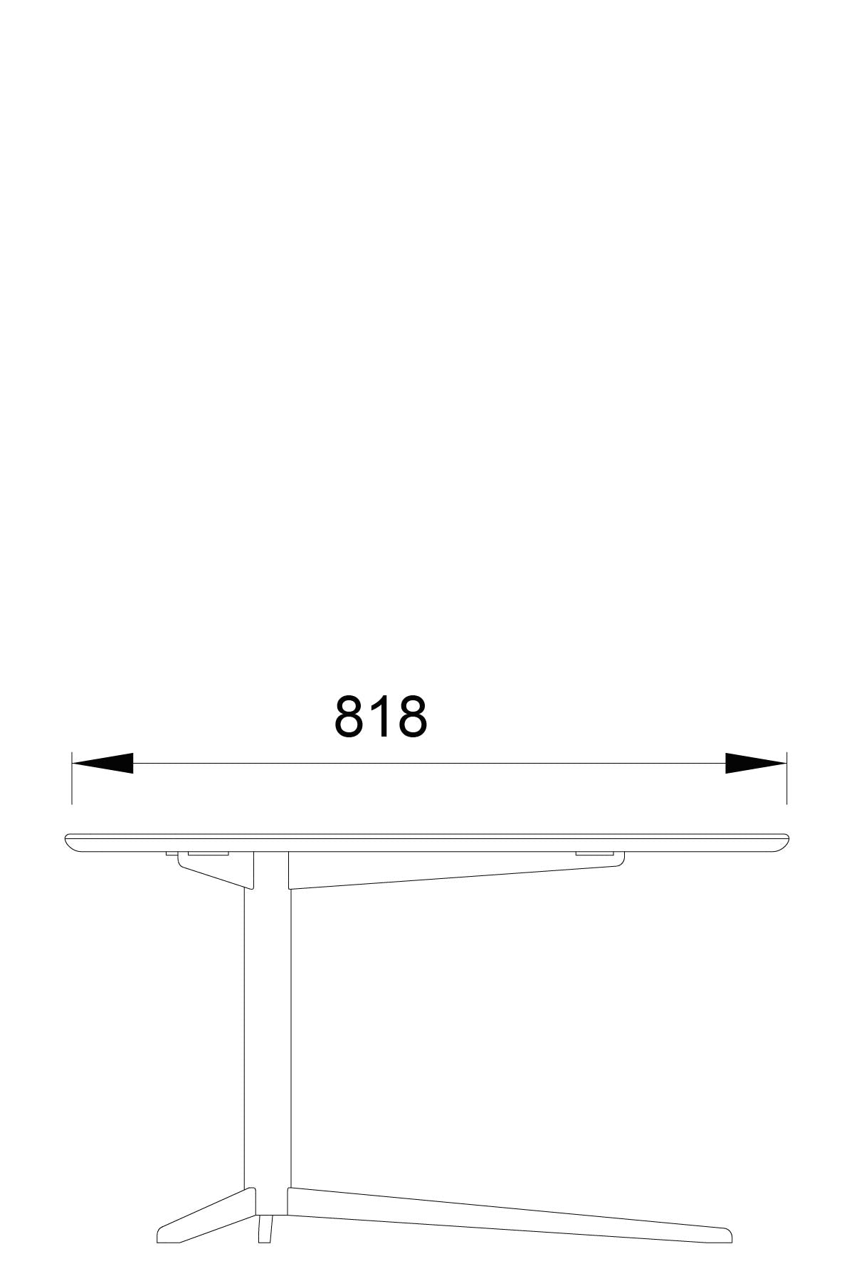 nurus AQUA 44x30 Geometrik Yan Sehpa  nurus   