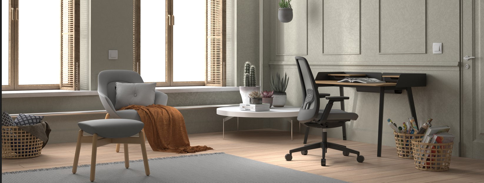 Home office slider