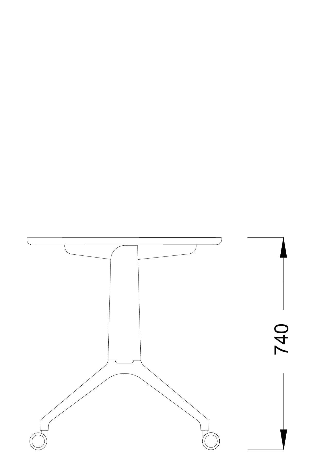 nurus LOUIS Sabit 74 cm Çalışma Masası  nurus   