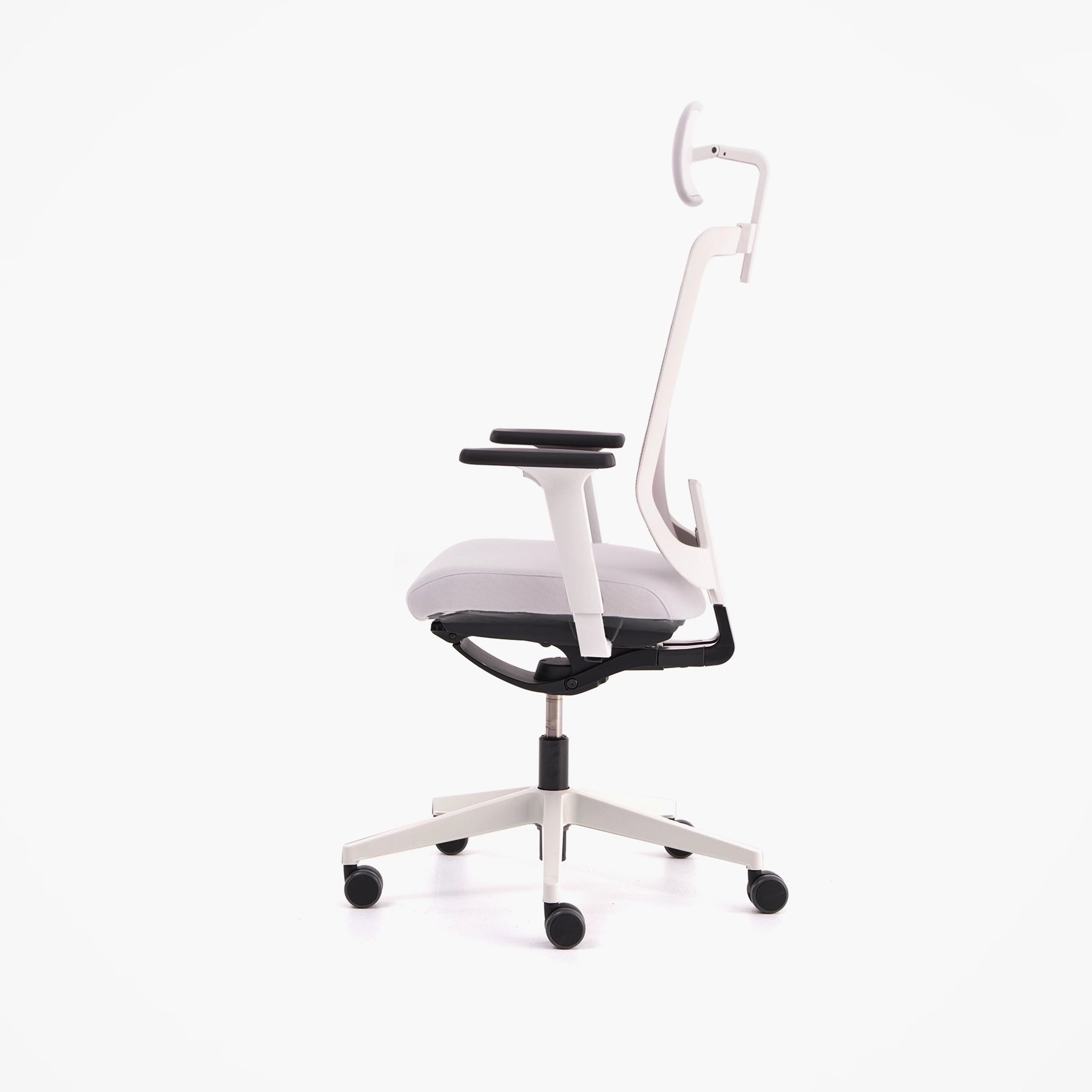 Mou Pro Dynamic Çalışma Sandalyesi - Başlıklı - Gri