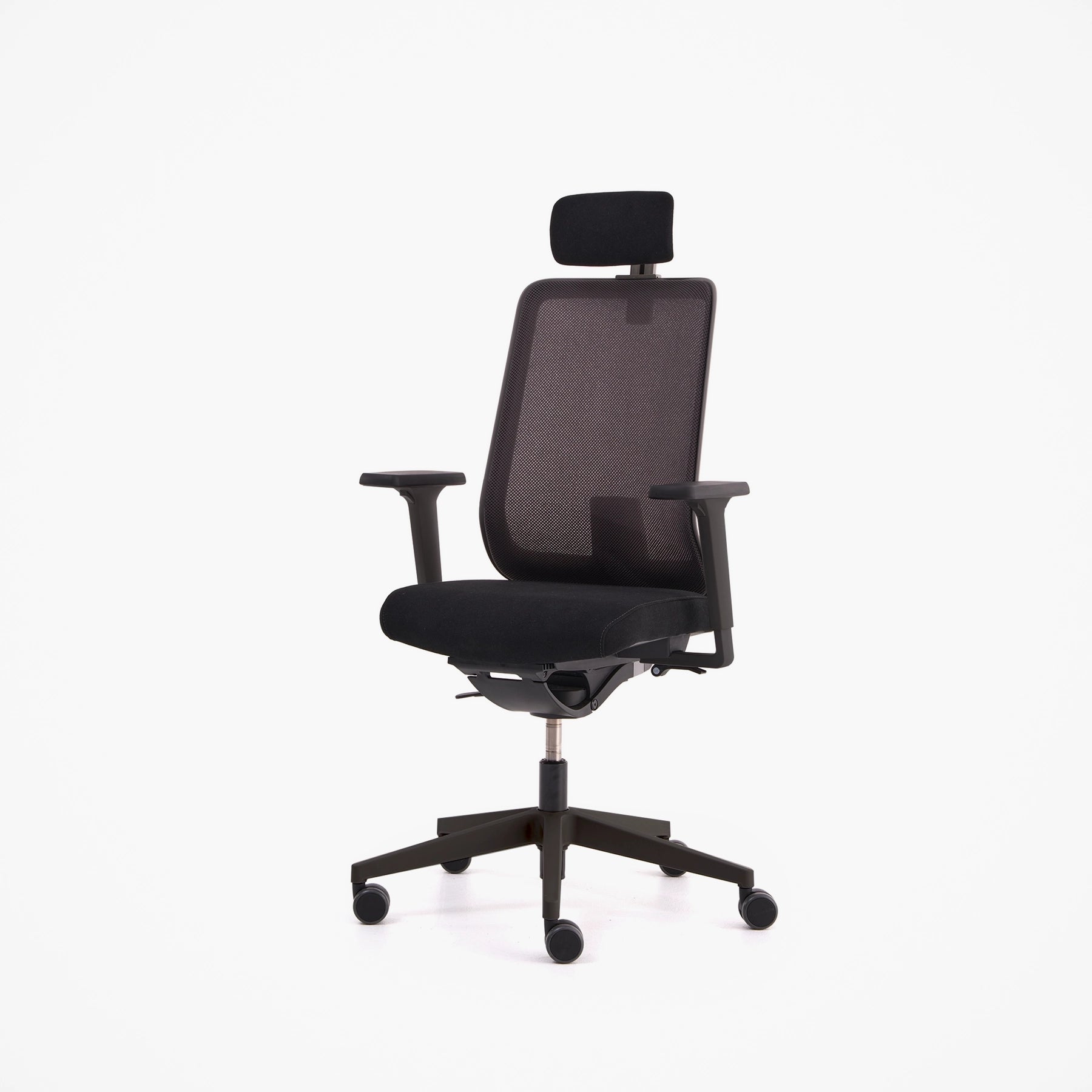 Mou Pro Dynamic Çalışma Sandalyesi - Başlıklı - Siyah