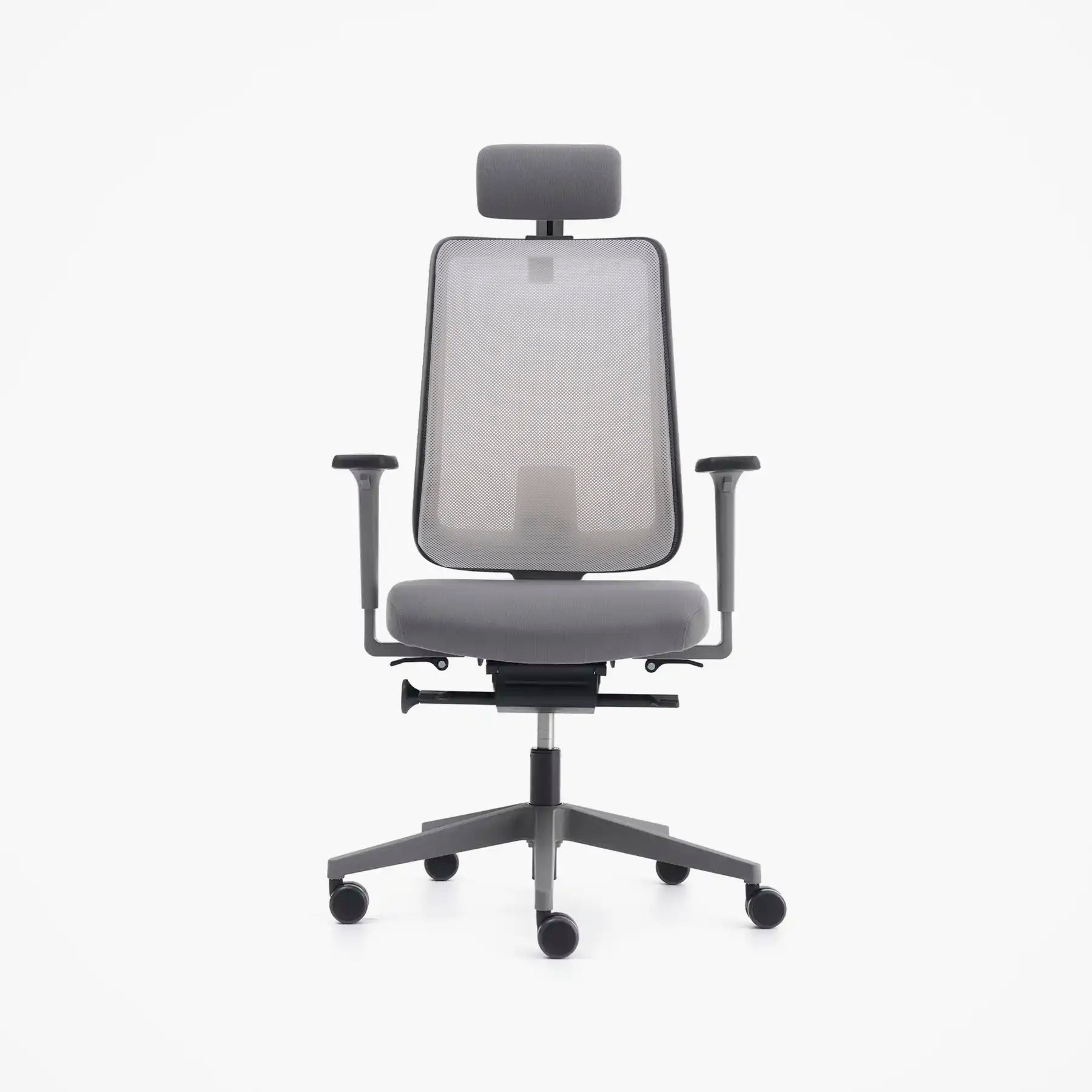 Mou Pro Front Tilt Çalışma Sandalyesi - Başlıklı - Antrasit