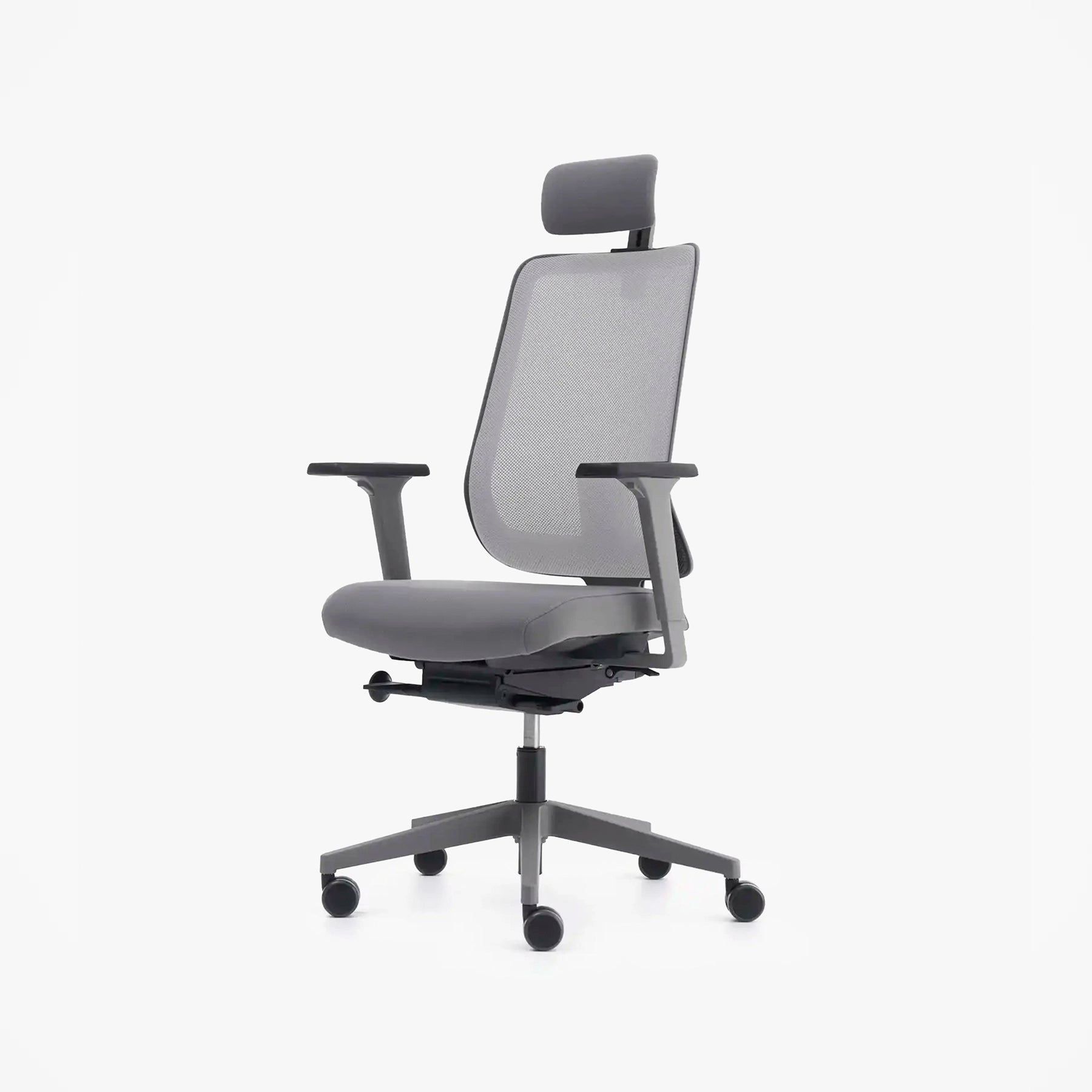 Mou Pro Front Tilt Çalışma Sandalyesi - Başlıklı - Antrasit