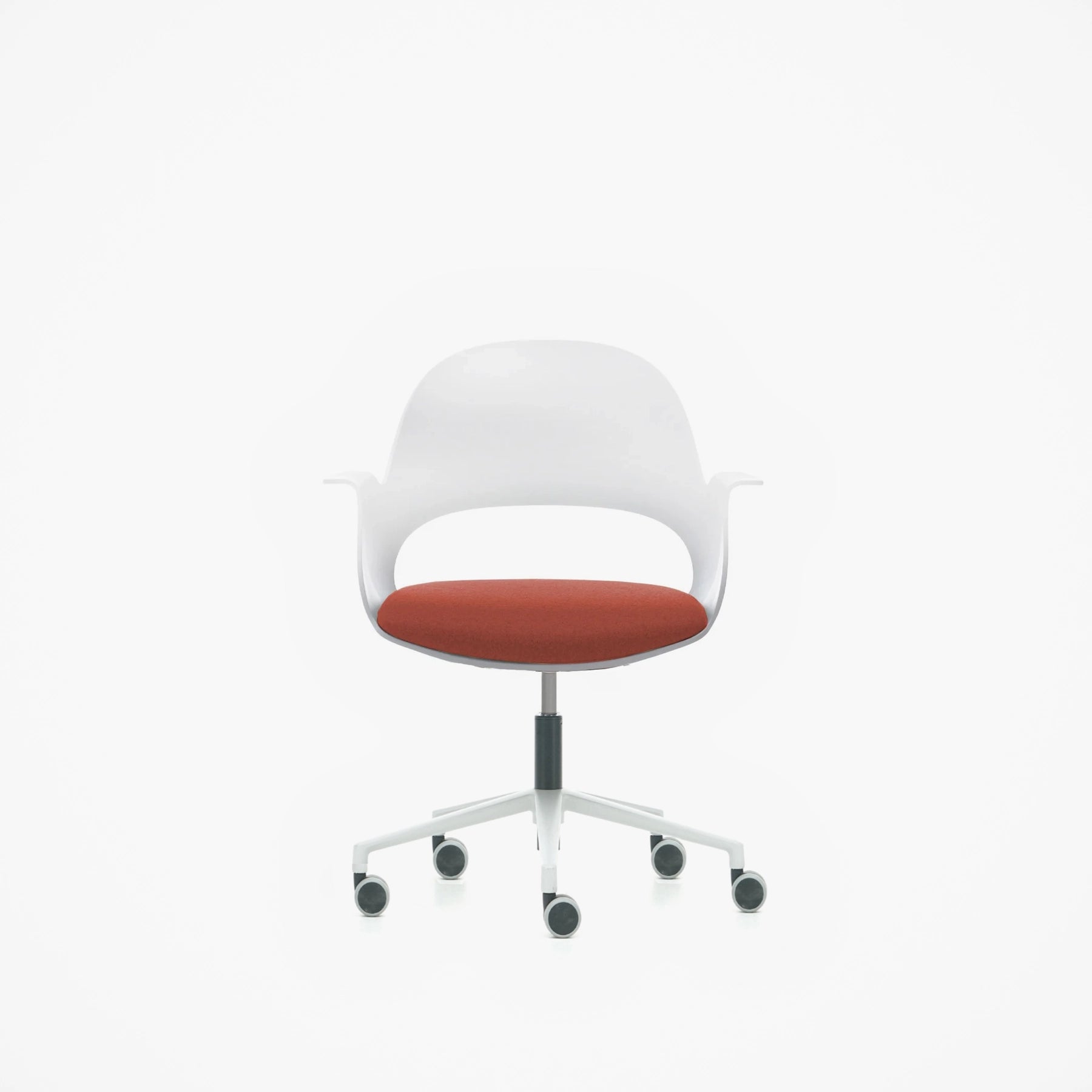 Alava Çalışma Sandalyesi - Beyaz - Beşli Yıldız Ayak