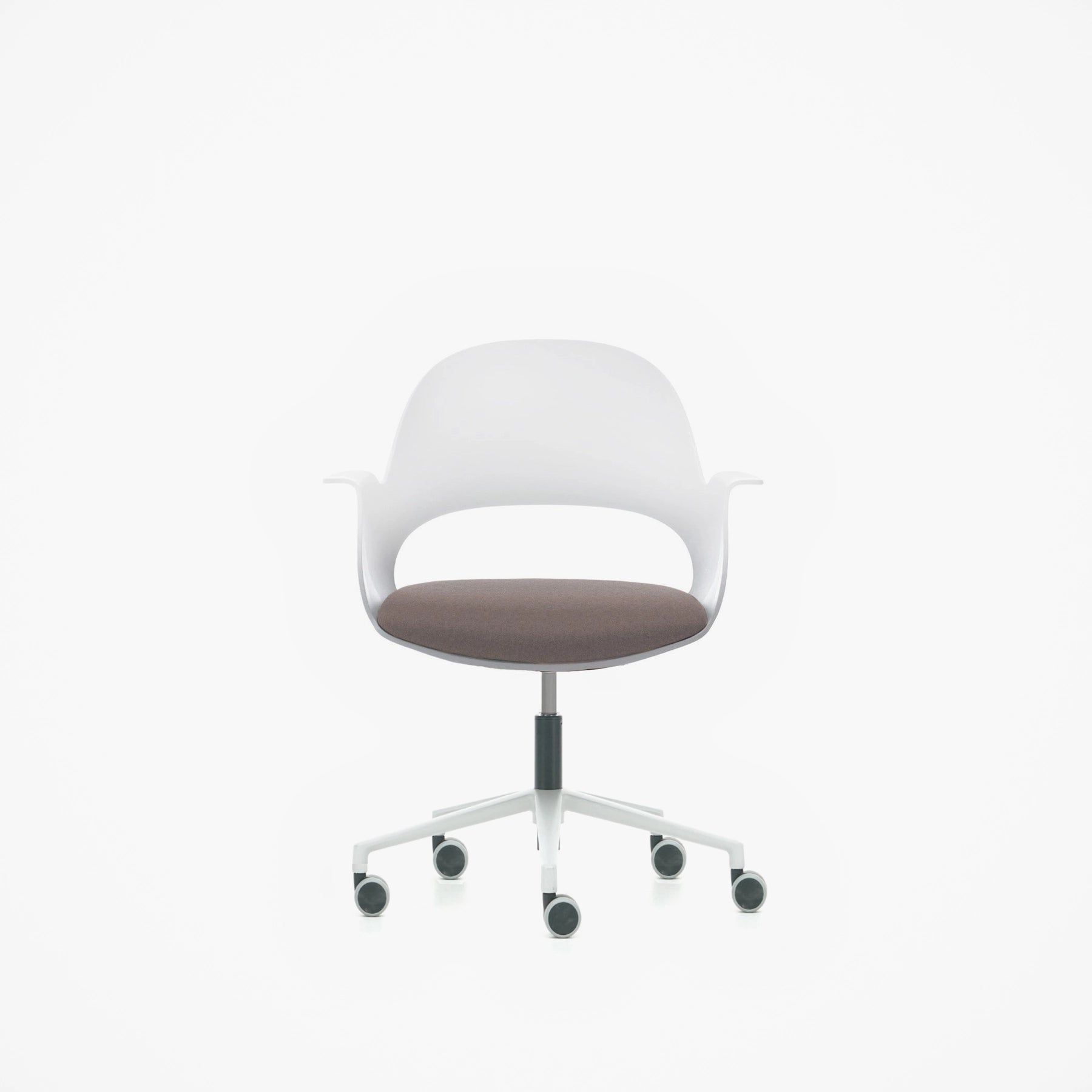 Alava Çalışma Sandalyesi - Beyaz - Beşli Yıldız Ayak