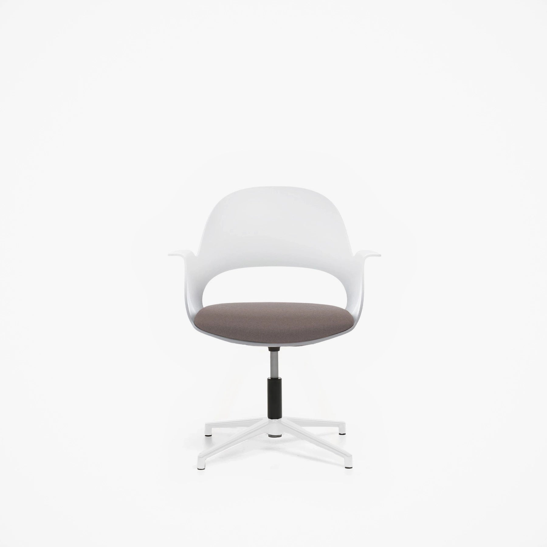 Alava Çalışma Sandalyesi - Beyaz - Sabit Ayak - Metal