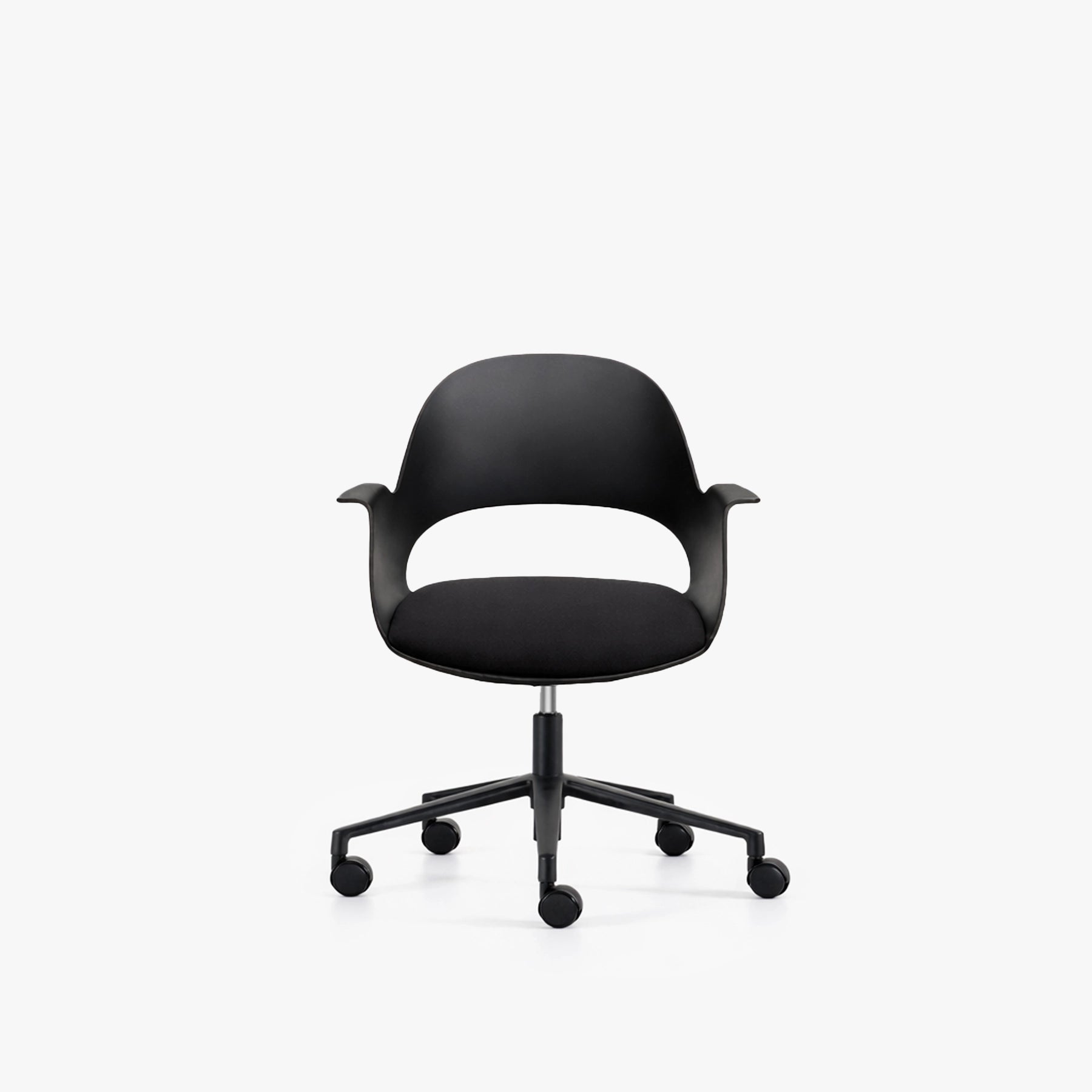 Alava Çalışma Sandalyesi - Siyah - Beşli Yıldız Ayak