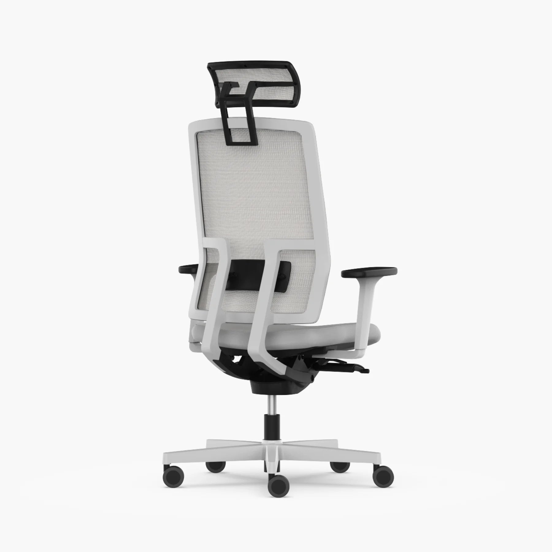 Me Too Çalışma Sandalyesi - Başlıklı - Gri