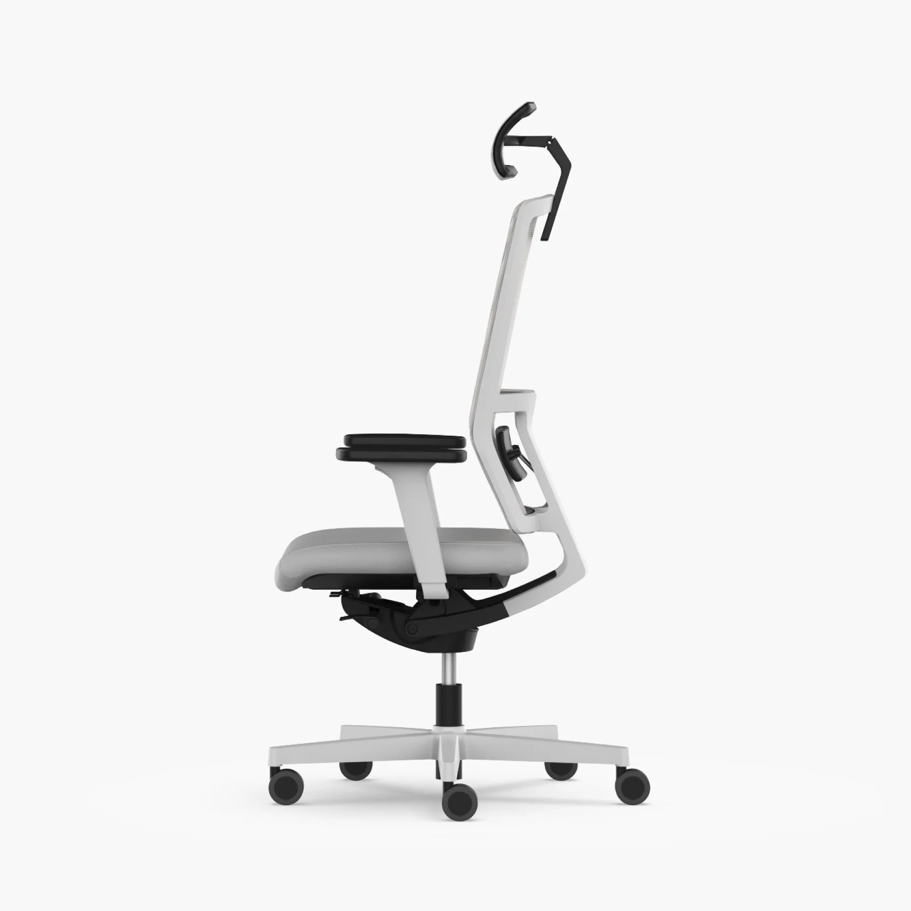 Me Too Çalışma Sandalyesi - Başlıklı - Gri