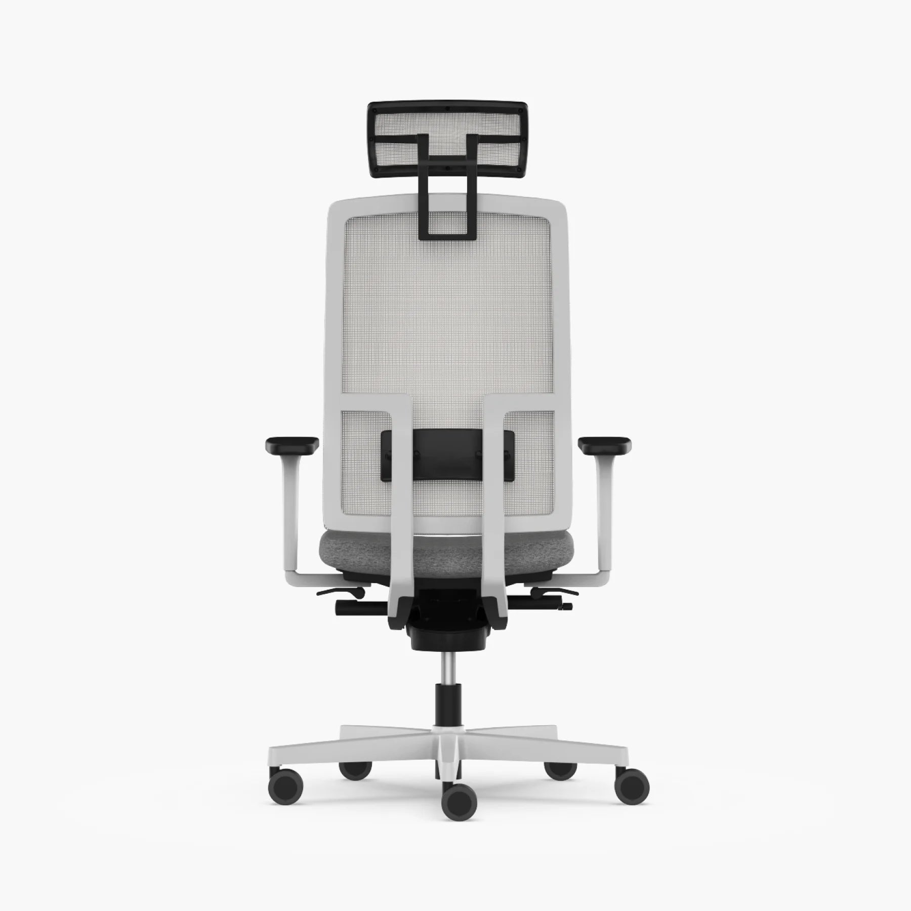 Me Too Çalışma Sandalyesi - Başlıklı - Gri