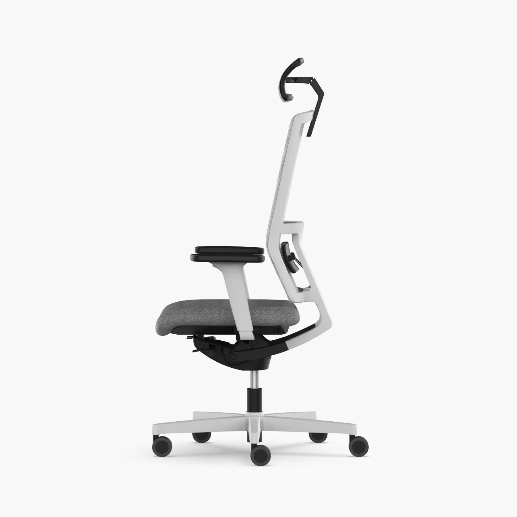 Me Too Çalışma Sandalyesi - Başlıklı - Gri