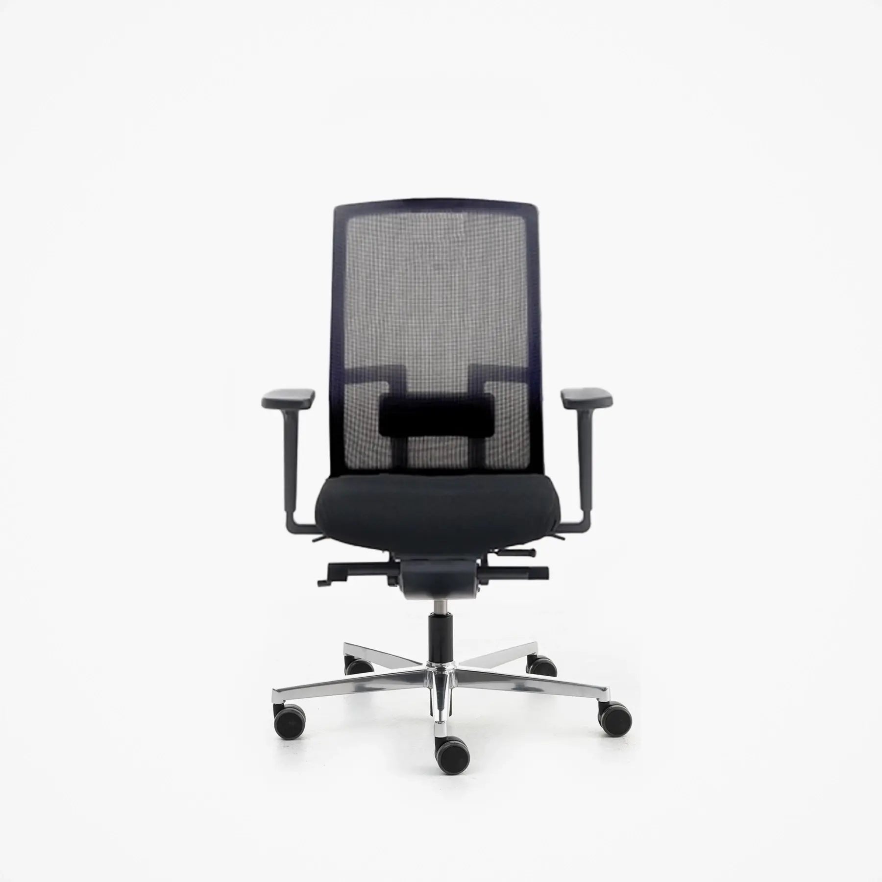 Me Too Çalışma Sandalyesi - Siyah - Alüminyum Ayak