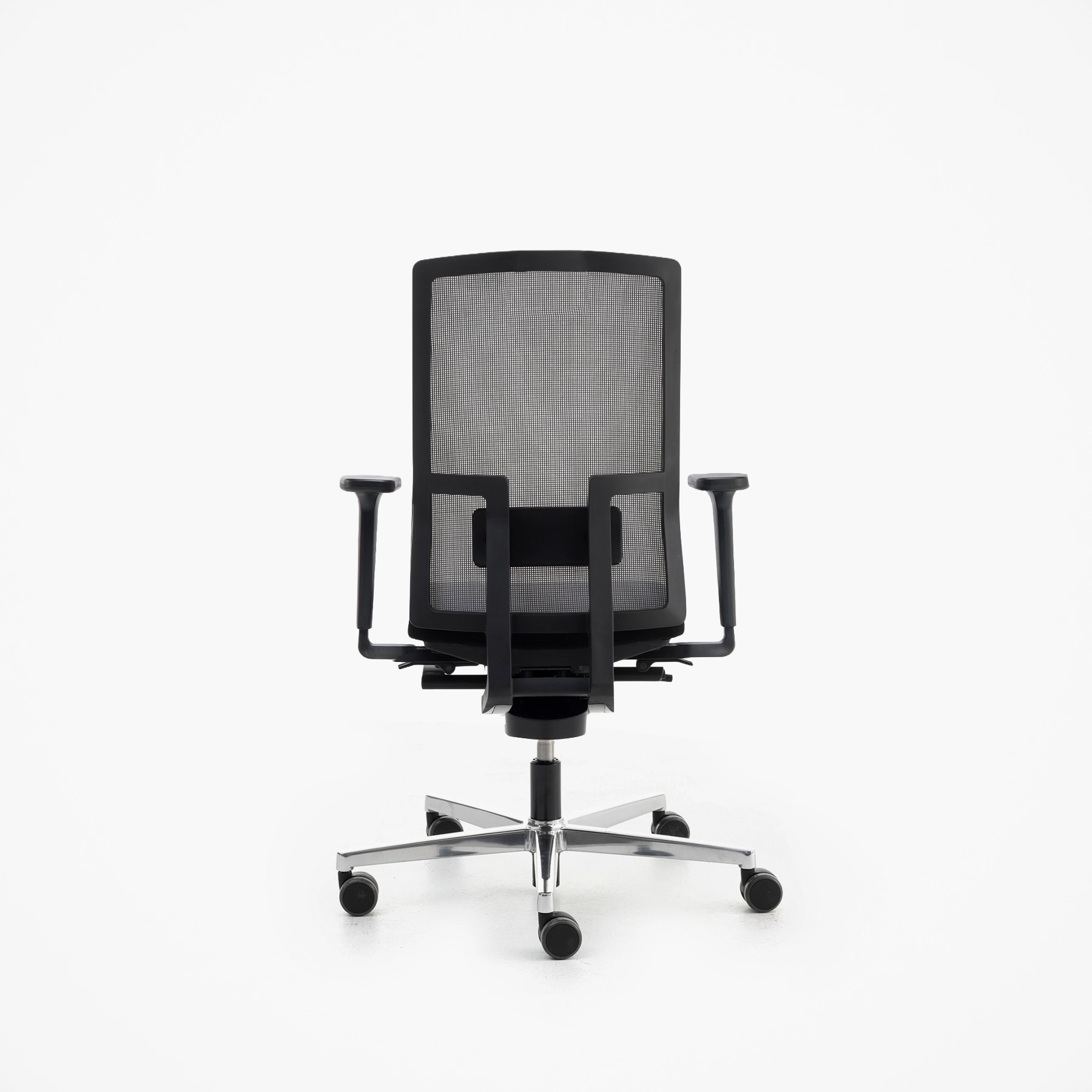 Me Too Çalışma Sandalyesi - Siyah - Alüminyum Ayak