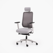 Mou Pro Front Tilt Çalışma Sandalyesi - Başlıklı - Gri