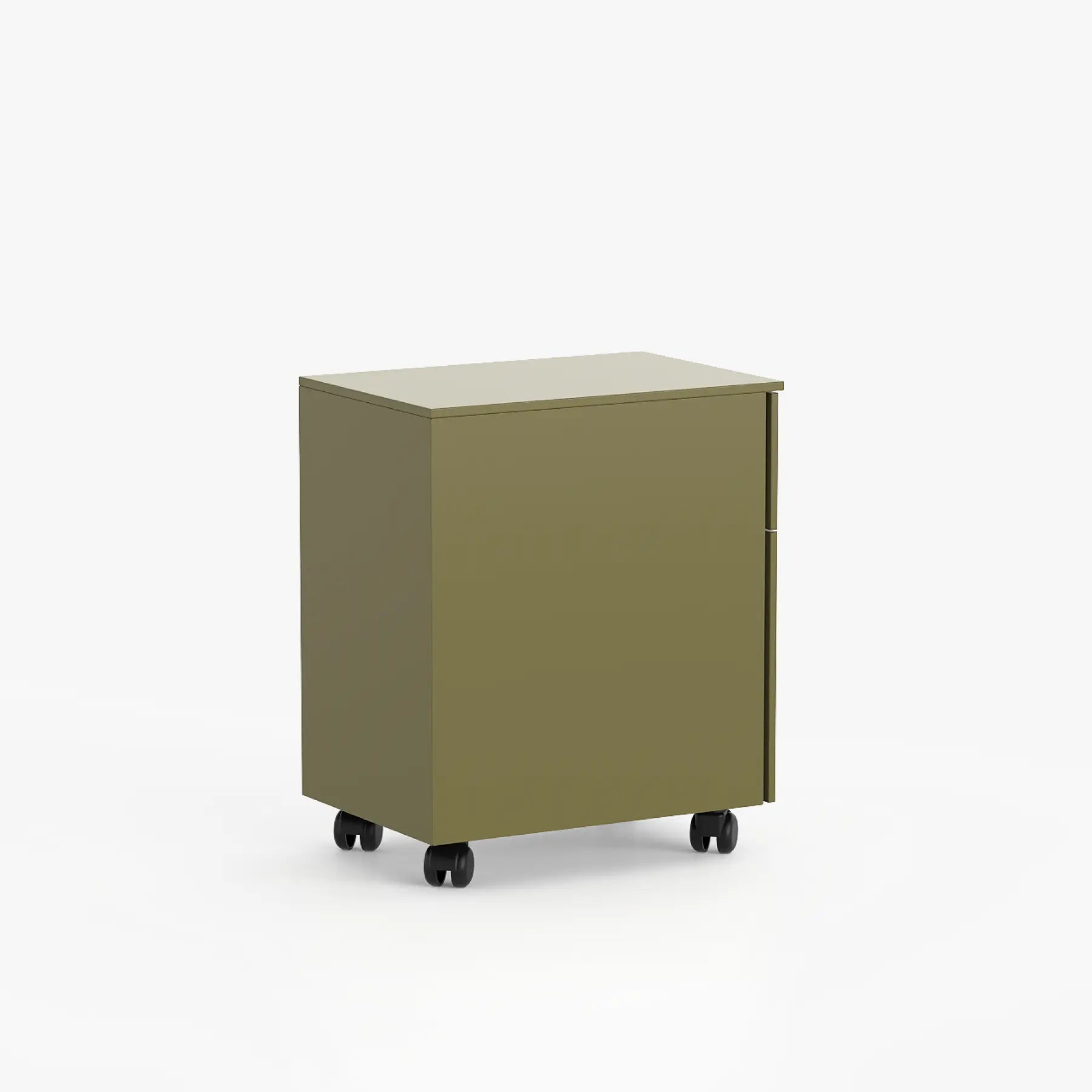 Cube İki Çekmeceli Metal Komodin