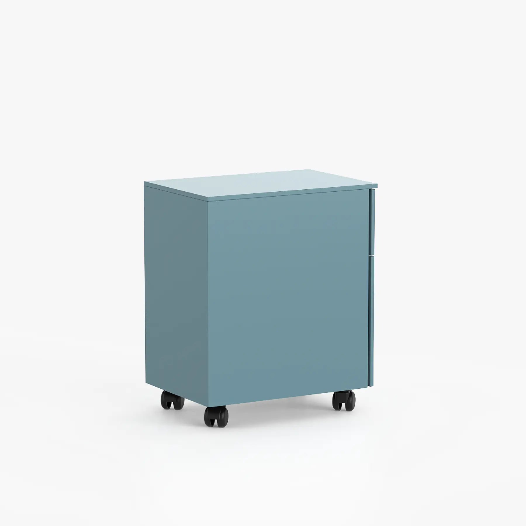 Cube İki Çekmeceli Metal Komodin