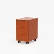 Cube Üç Çekmeceli Metal Komodin