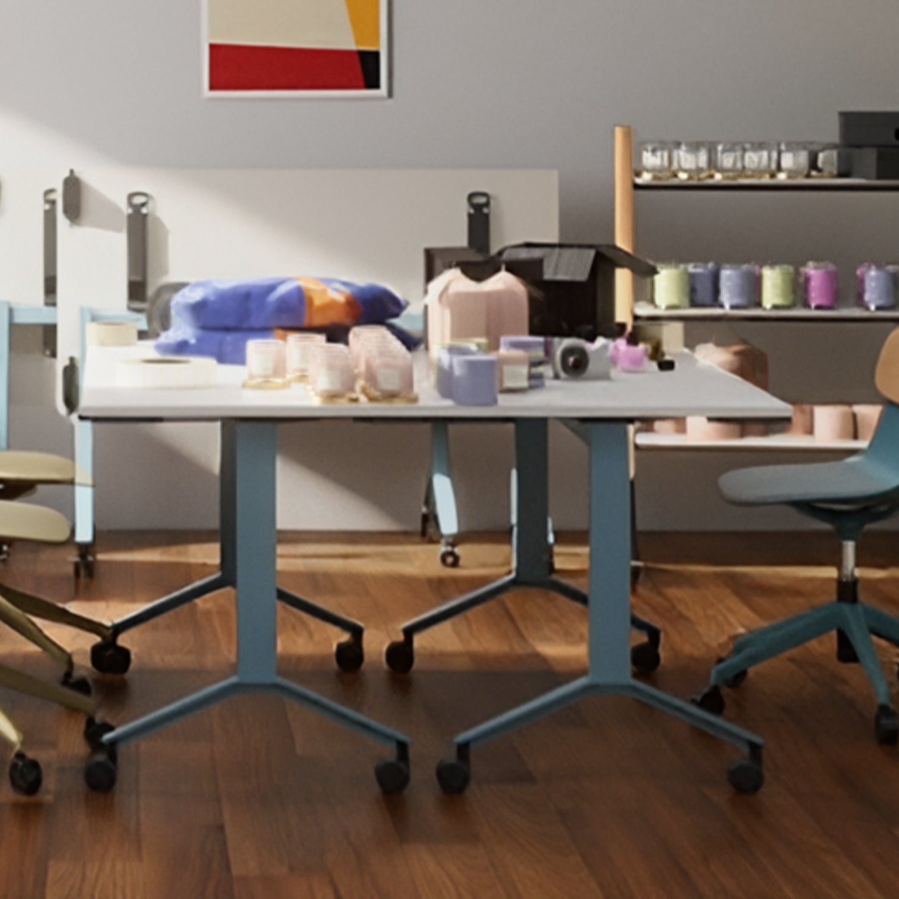 Nest Katlanır Çalışma Masası - 140 cm