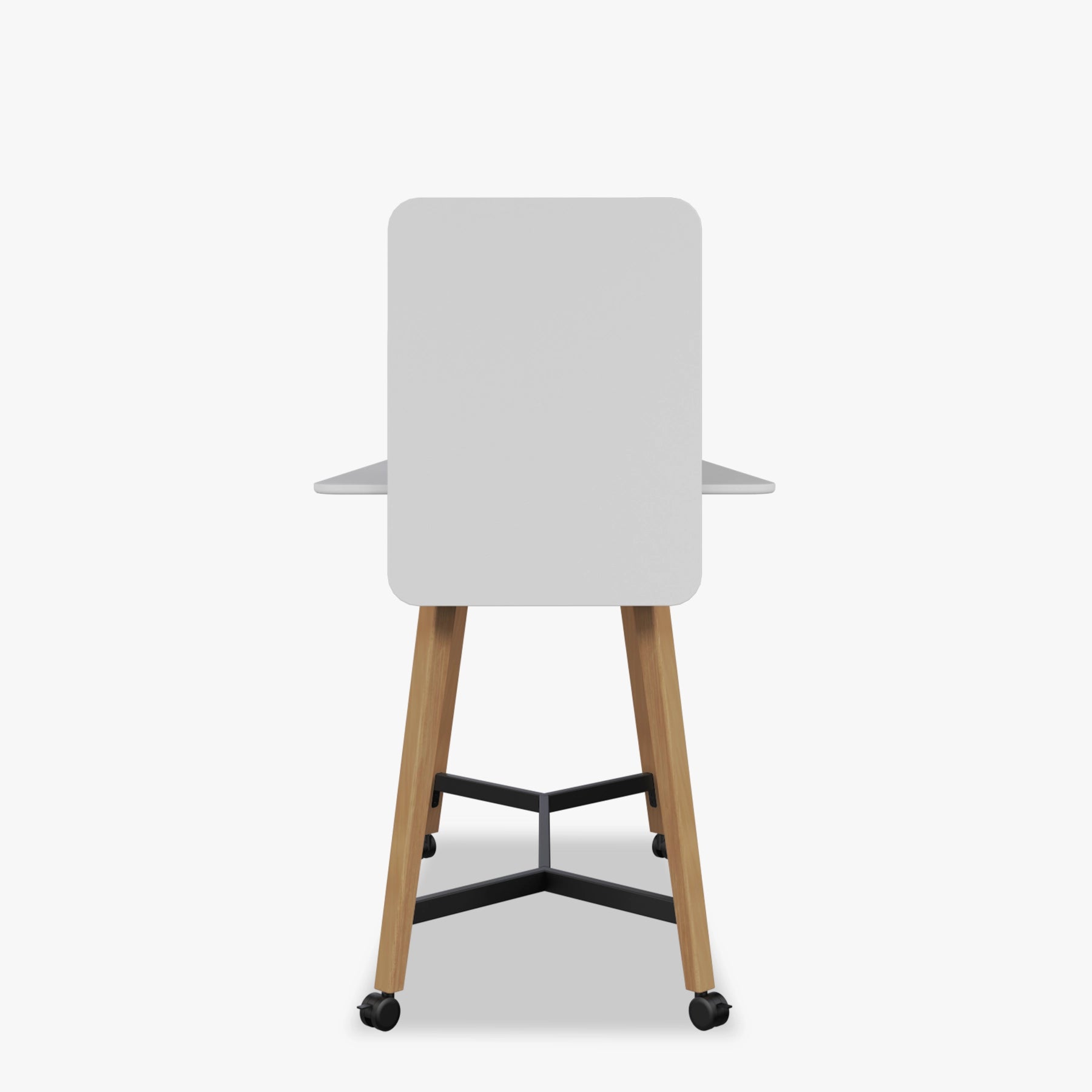 Pila Wood Yüksek Ayaklı Hareketli TV Askılı Toplantı Masası - 90x140