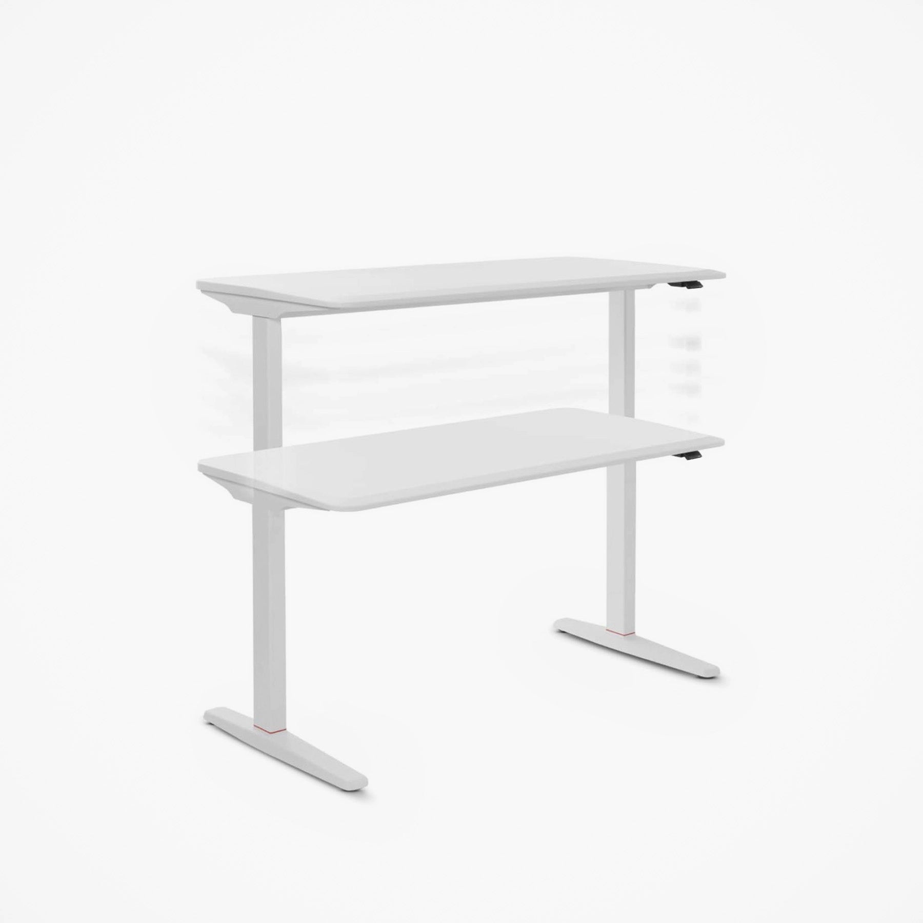 U-DO Sit&Stand Yükseklik Ayarlı Çalışma Masası - HDF Toz Boya