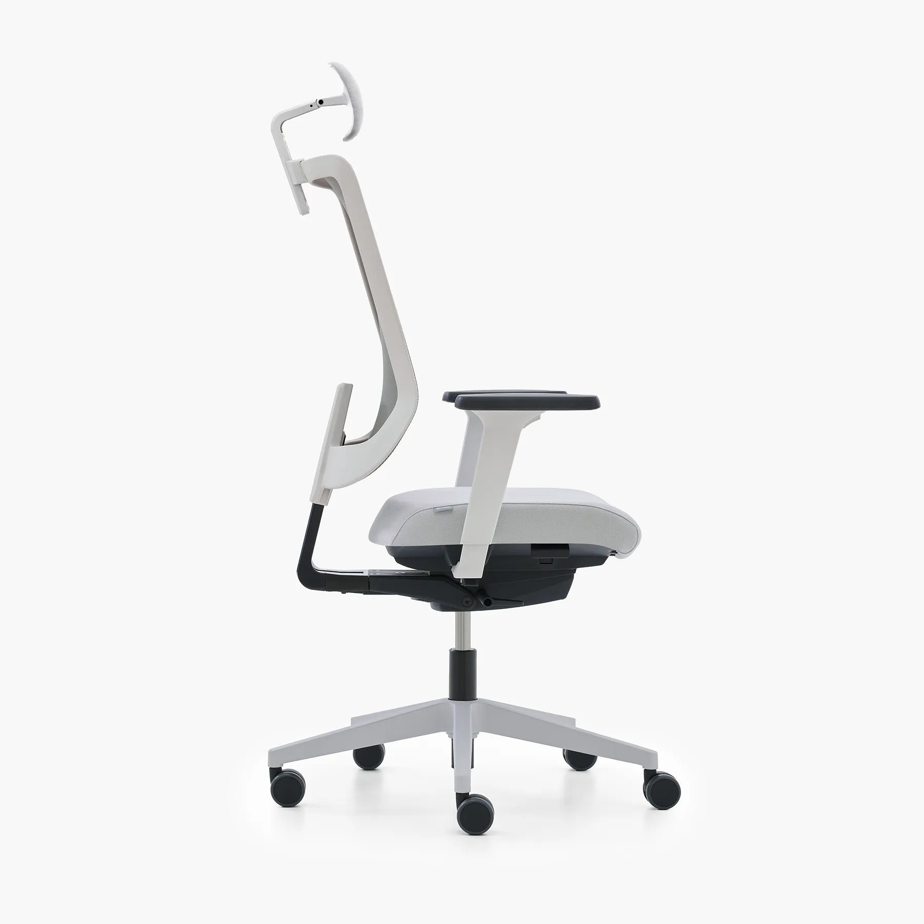 Mou Pro Dynamic Çalışma Sandalyesi - Başlıklı - Gri