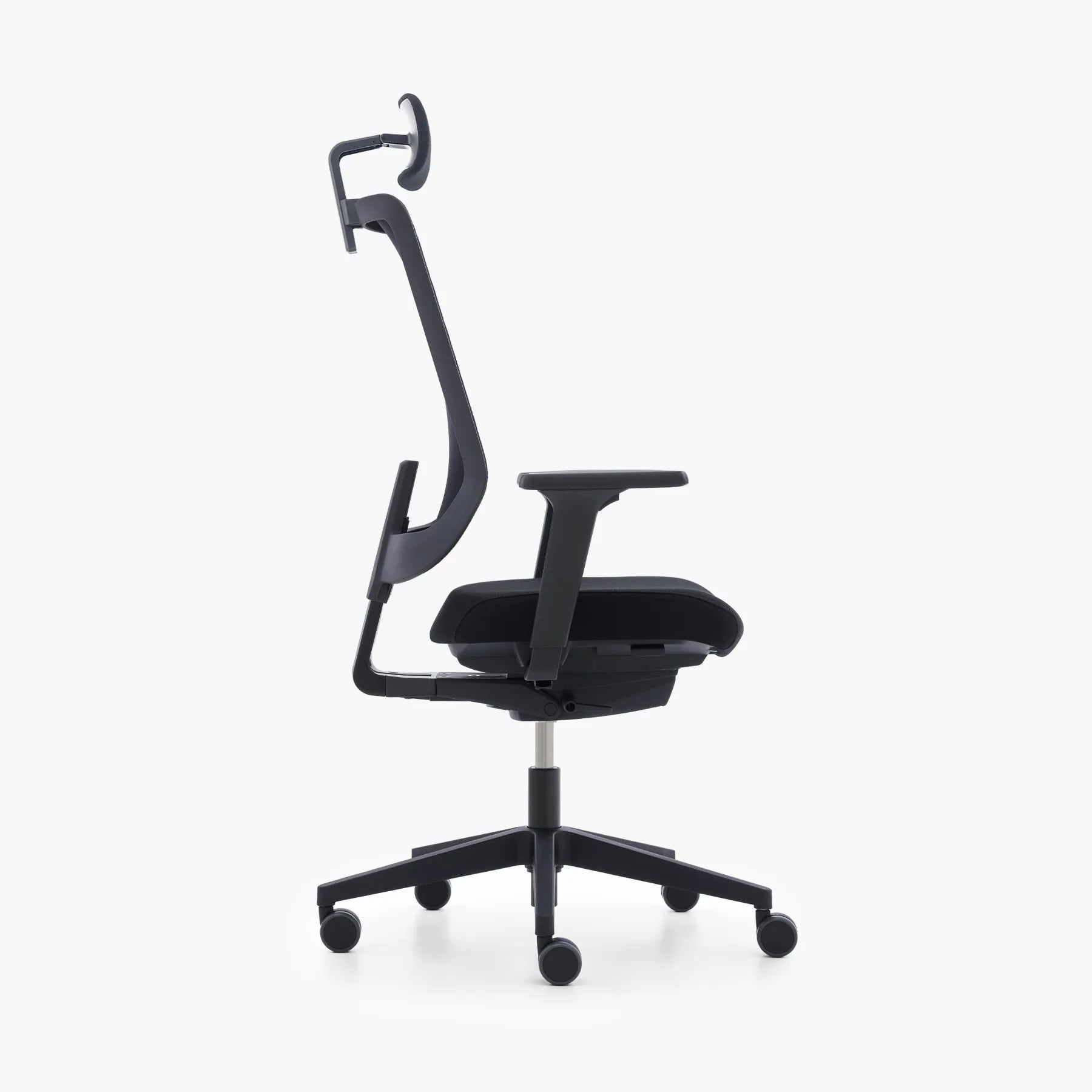 Mou Pro Dynamic Çalışma Sandalyesi - Başlıklı - Siyah